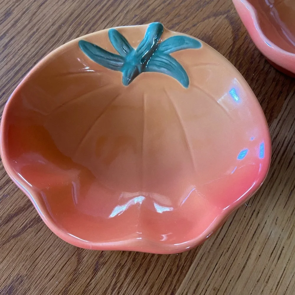 3 Williams Sonoma Ceramic Tomato Dishes